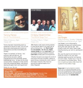 Front Row - Lisa Gingles